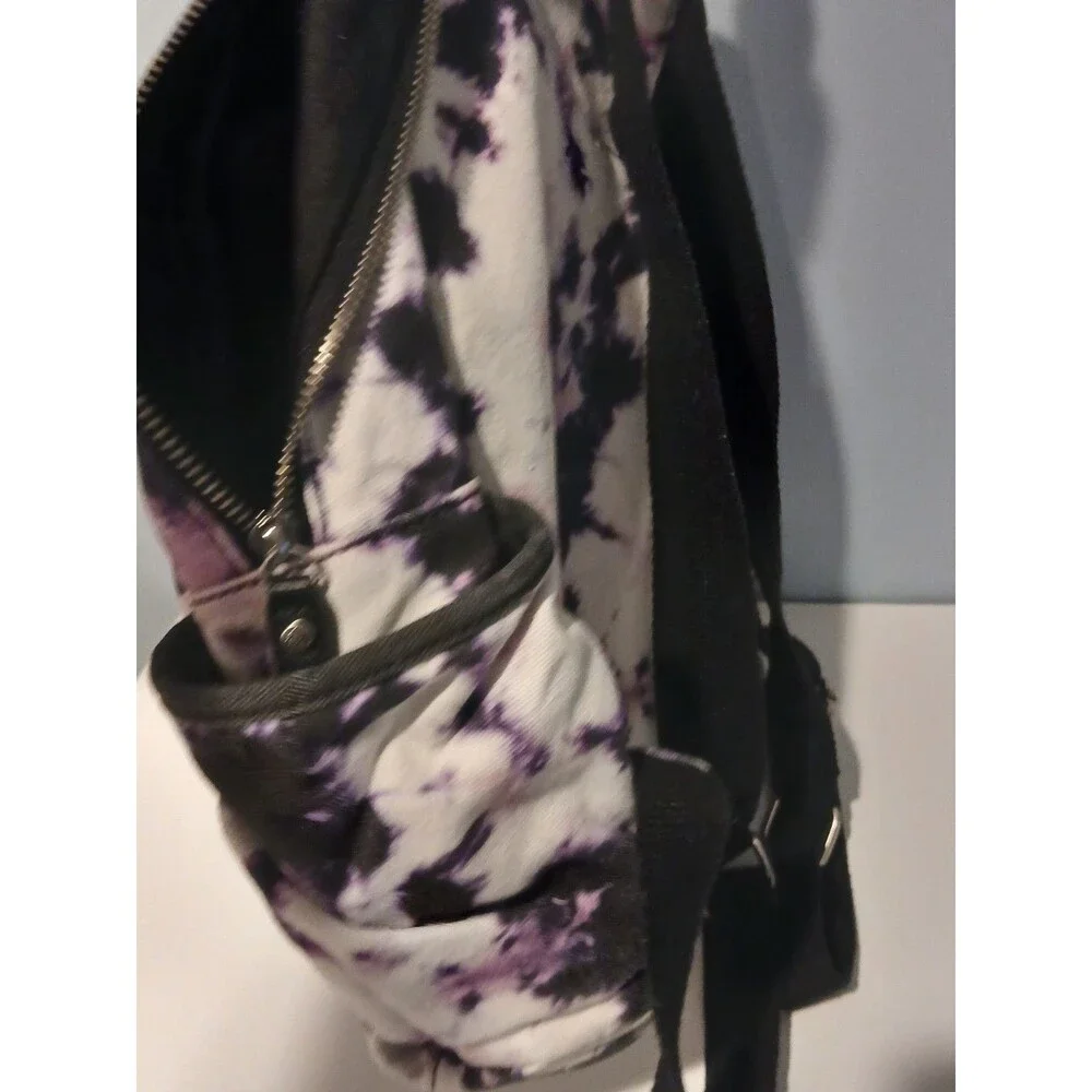 Purple Pink Black IVORY ELLA Tie Dye Back Pack School